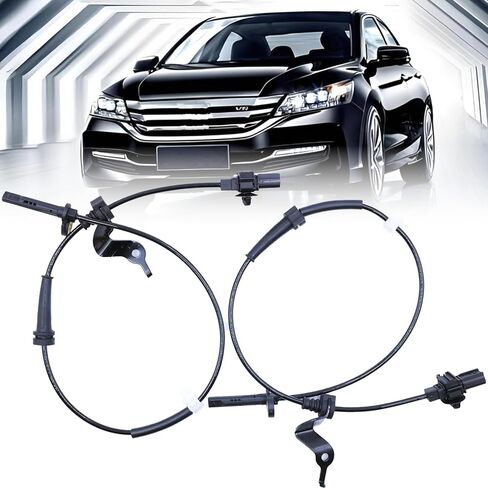 ABS Wheel Speed Sensor Front Rear Left Right Compatible with 2013 2014 2015 2016 2017 Honda Accord 2015-2020 Acura TSX Driver Passenger Side ABS Sensors # 57470-T2F-A01 57470-T2J-H01 4Pcs in Saudi Arabia