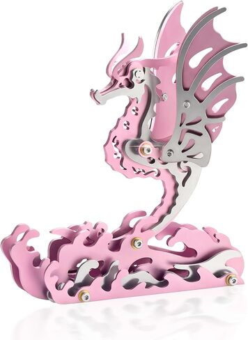 3D Metal Puzzles for Adults, Metal Model Kits for Adults, Mechanical Wolf Mechanical 3D Puzzle Stainless DIY Gifts for Men Women Home Decor Art Craft Gifts Toys. in Saudi Arabia
