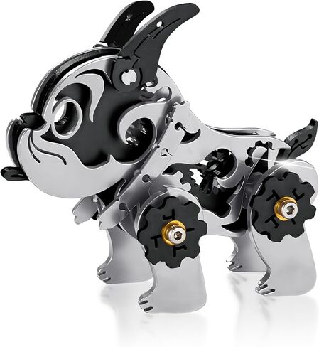 3D Metal Puzzles for Adults, Metal Model Kits for Adults, Mechanical Wolf Mechanical 3D Puzzle Stainless DIY Gifts for Men Women Home Decor Art Craft Gifts Toys. in Saudi Arabia