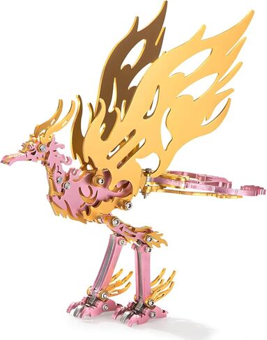3D Metal Puzzles for Adults, Metal Model Kits for Adults, Mechanical Wolf Mechanical 3D Puzzle Stainless DIY Gifts for Men Women Home Decor Art Craft Gifts Toys. in Saudi Arabia