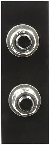 GG Grand General 91023 Spring Loaded Stainless Steel Mud Flap Hanger with Red/Clear LED Light, 2.5 Inches Bolt Spacing, Pair in Saudi Arabia