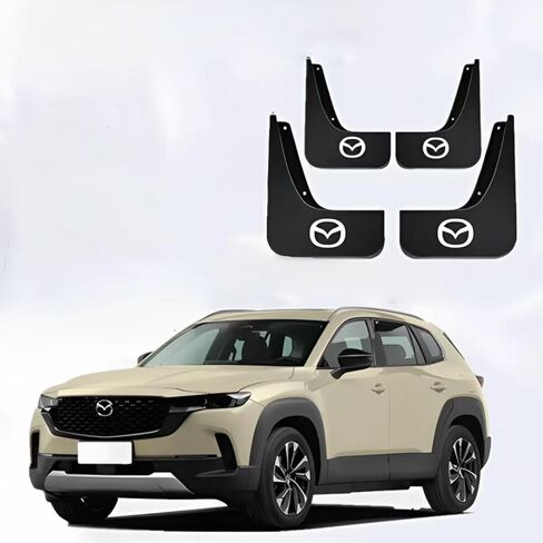 واقيات الطين من الرذاذ لسيارة Mazda CX-30 2019-2025، واقيات الطين المطاطية من الطين والإكسسوارات الخارجية للمواد المضادة للتجمد لفصل الشتاء تحمي السيارة من طين الثلج والحطام والصخور in Saudi Arabia