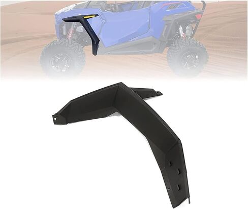 KUAFU Fender Flare Splash Guard متوافق مع 2014-2024 Polaris RZR Trail 900 EPS UTV Mud Guards Mud Flap Splash Guards Shield استبدال أسود لـ 2879434 - يمين خلفي in Kuwait