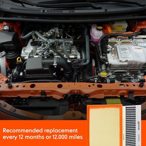 طقم فلتر هواء CA10741 ومجموعة فلتر هواء المقصورة CF10285، طقم فلتر تيار متردد لمرشح هواء المحرك. in Kuwait