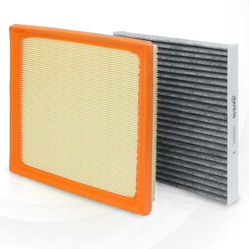 طقم فلتر هواء CA10741 ومجموعة فلتر هواء المقصورة CF10285، طقم فلتر تيار متردد لمرشح هواء المحرك. in Kuwait