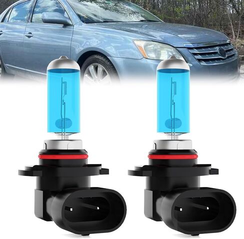 Headlight Bulbs License Plate Lights Fit For Toyota Avalon 2013-2015,9005 High Beam + 9005 Low Beam + H11 Fog Lights Halogen Light Bulb + License Plate Lights,Super Bright 6000K White in Saudi Arabia