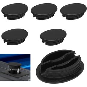 ملحقات سرير الشاحنة، أغطية غبار على شكل حرف D لمرساة ربط حلقية الثور متوافقة مع Ford F150 98-14، Super Duty 98-16، Dodge RAM 95-08، Chevy Silverado/GMC Sierra 99-13 (F150-1998-2014-6P) in Kuwait