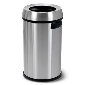 SIMPLI-MAGIC 79500 Open Top Trash Can, Commercial Grade, 65L Capacity, Extra Large, Black in Saudi Arabia