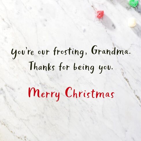 American Greetings Merry Christmas Card for Grandma (Thanks For Being You) in Saudi Arabia