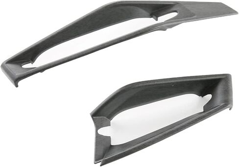 Kadore Peach Wood Grain Left Right AC Vent Trims for 2023-2025 Kia NIRO - Front Side Dashboard Outlet Covers (LHD, 2-Piece Set) in Saudi Arabia