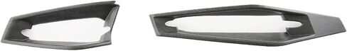 Kadore Peach Wood Grain Left Right AC Vent Trims for 2023-2025 Kia NIRO - Front Side Dashboard Outlet Covers (LHD, 2-Piece Set) in Saudi Arabia