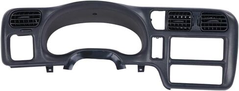 CHEDA Dash Trim Bezel Cover Compatible with Blazer Jimmy Sonoma S10 1998 1999 2000 2001 2002 2003 2004 Dark Gray not fit double din in Saudi Arabia