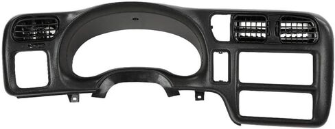 CHEDA Dash Trim Bezel Cover Compatible with Blazer Jimmy Sonoma S10 1998 1999 2000 2001 2002 2003 2004 Dark Gray not fit double din in Saudi Arabia