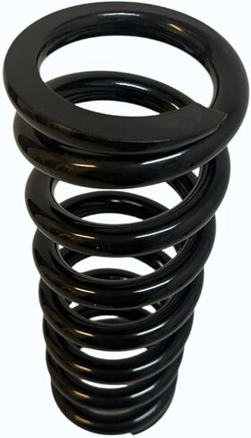FOA 14 inch Coilover Spring – 2.5" ID, Chrome Silicon, Black/Red Finish (Black, Lb Rate: 250 lbs) in Saudi Arabia