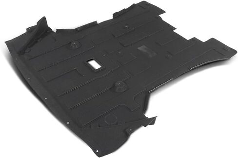 تحت غطاء المحرك Splash Rust Shield متوافق مع 2011 2012 2013 2014 2015 2016 2017 BMW X3 28i 28d 35i 51757213662، 51-75-7-213-662، 51757378820 أسود in Saudi Arabia