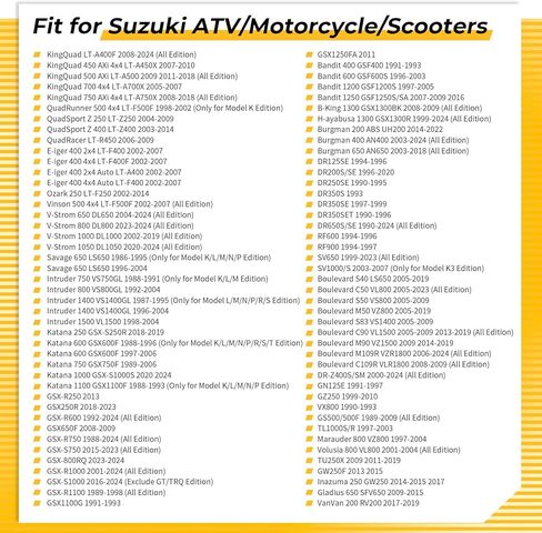 M MATI Waterproof Front Brake Stop Light Switch for Suzuki V-Strom 1050 GSX-R600 Bandit 400 DR350SE RF600 VX800 TU250X SV650 GW250F TL1000S/R Savage 650 1986-2024 57460-14J01 57460-14J02 in Saudi Arabia