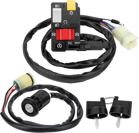 M MATI Handlebar & Key Switch Kit for Honda Foreman 450 S TRX450FM 1998-2004 Manul Shift 35020-HM7-A00 35100-HP5-600 35100-HN0-670 in Saudi Arabia