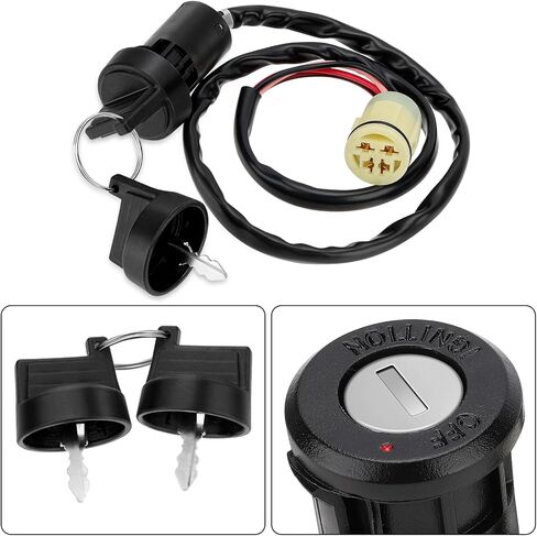M MATI Handlebar & Key Switch Kit for Honda Foreman 450 S TRX450FM 1998-2004 Manul Shift 35020-HM7-A00 35100-HP5-600 35100-HN0-670 in Saudi Arabia