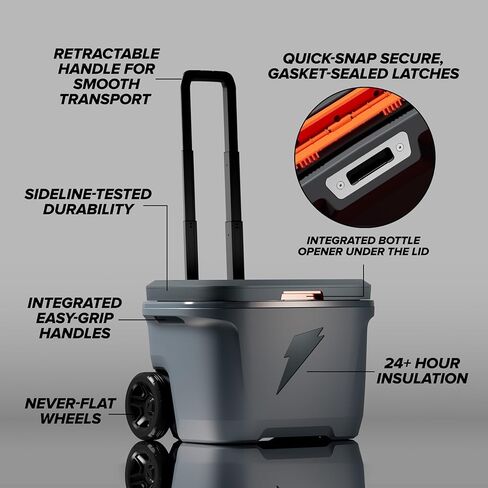 Gatorade Hydration Cooler, 6 Gallon, Grey in Saudi Arabia