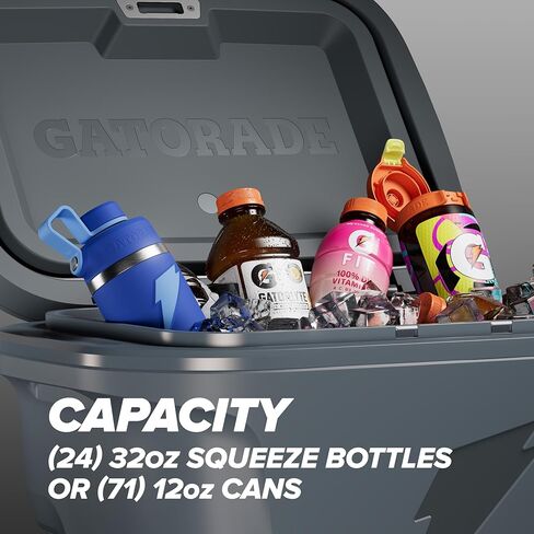 Gatorade Hydration Cooler, 6 Gallon, Grey in Saudi Arabia