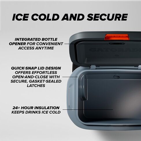 Gatorade Hydration Cooler, 6 Gallon, Grey in Saudi Arabia
