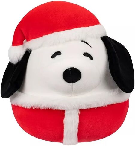 Squishmallows Official Kellytoy Squishy Soft Plush (8 Inch, Snoopy in Santa Hat) in Saudi Arabia