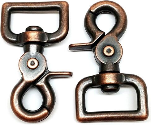 2 Pack 1" Antiqued Copper Trigger Snaps in Saudi Arabia