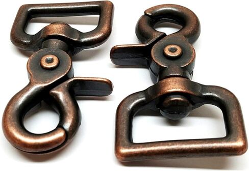 2 Pack 1" Antiqued Copper Trigger Snaps in Saudi Arabia