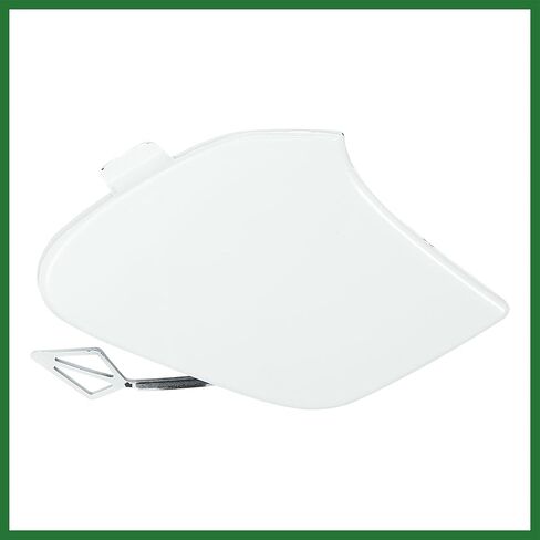 Motoforti Car Front Bumper Tow Hook Cover F1EB17A989 for Ford Focus MK3 2014 2015 2016 2017 2018 Tow Hook Eye Lid Cover Trailer Cap Elegant White Long-Lasting in Saudi Arabia