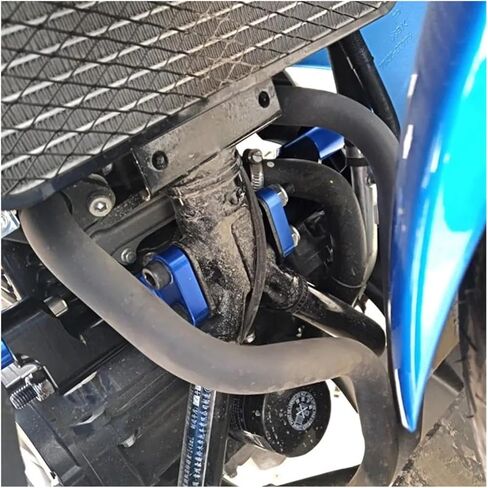 وسادة حماية مضادة للتصادم لسوزوكي GSX-250R GSX250R DL250 GW250 إطار دراجة نارية منزلق وسادة حماية مضادة للتصادمات حماية ضد السقوط (أسود) in Saudi Arabia
