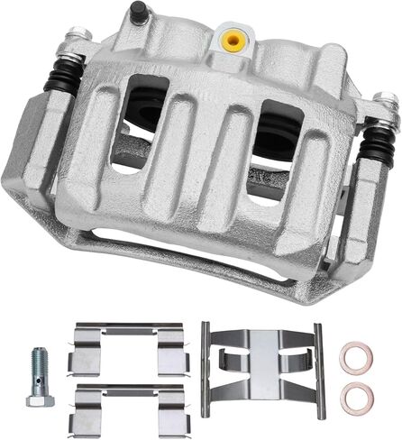 Detroit Axle - Front Brake Calipers for 1999-2003 Ford F-150, 2002-2003 Lincoln Blackwood, 2000 2001, Disc Brake Calipers w/Bracket Replacement - 2 pc set in Saudi Arabia