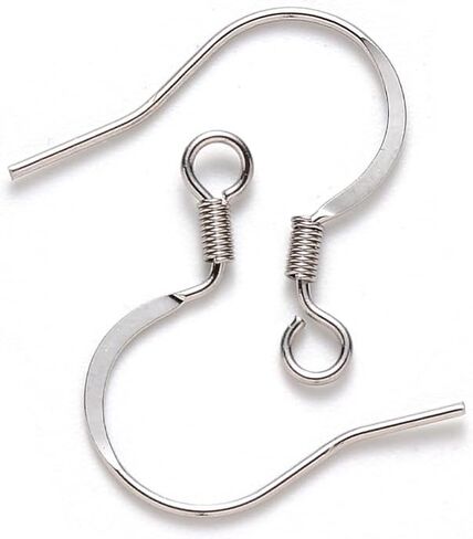 200pcs 304 Stainless Steel Ear Wires for Jewelry Making Fish Hook French Earring Hooks Bulk Fishhook Earring Findings for DIY Dangle 17-19x19mm in Saudi Arabia