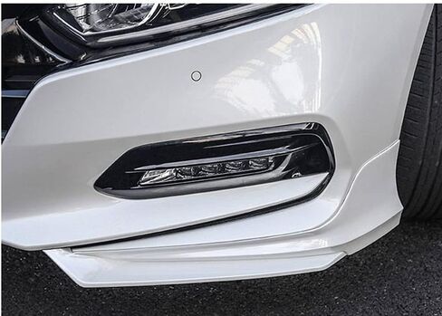 for 2018-2020 10th Gen Honda Accord YOFER Front Spoiler Body Kit Painted White in Saudi Arabia