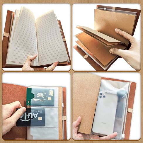 مجلة جلدية منقوشة من TRILVIX مع قلم - هدية تقاعد للمرأة، هدايا تقاعد للرجال، مجلة تقاعد لزملاء العمل والرؤساء والمعلمين وهدايا ترك زملاء العمل والذهاب بعيدًا وهدية الوداع in Kuwait