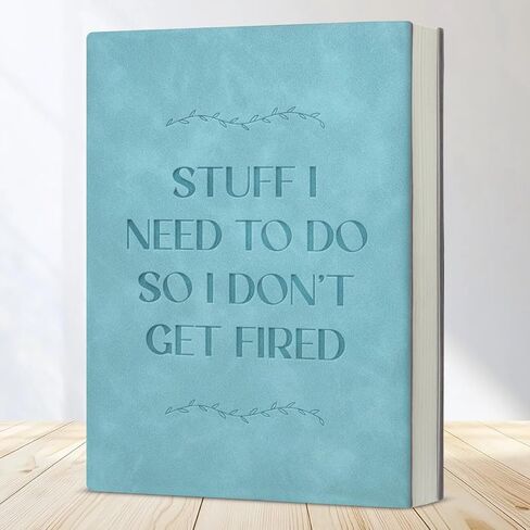 Funny Office Notebook for Work Humorous Journal Gift for Coworker in Saudi Arabia
