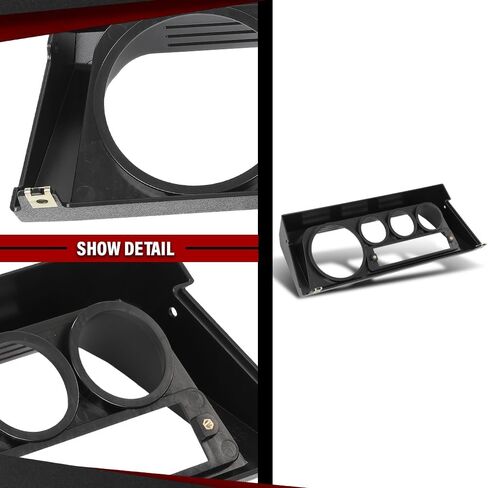 Dashboard Instrument Cover Trim Panel Compatible with Land Rover Defender MTC5459 Black in Saudi Arabia