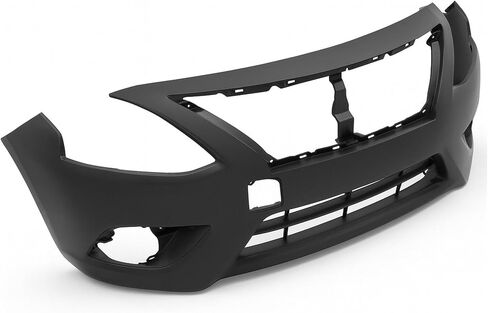 FitParts Compatible With Front Bumper Cover Fascia 2015-2019 Nissan Versa CAPA Advance Drive Exclusive S SV. New, Primed. With Fog Light Holes. FBM229KM0J NI1000299 in Saudi Arabia