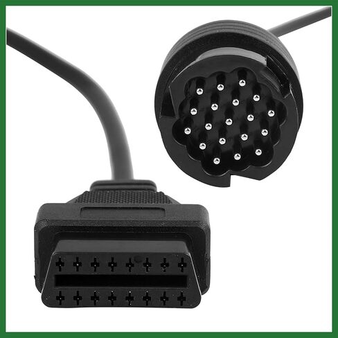 Motoforti OBD2 Diagnostic Connector Cable Male to Female for Porsche - 19 Pin to 16 Pin 40cm Long-Lasting in Saudi Arabia