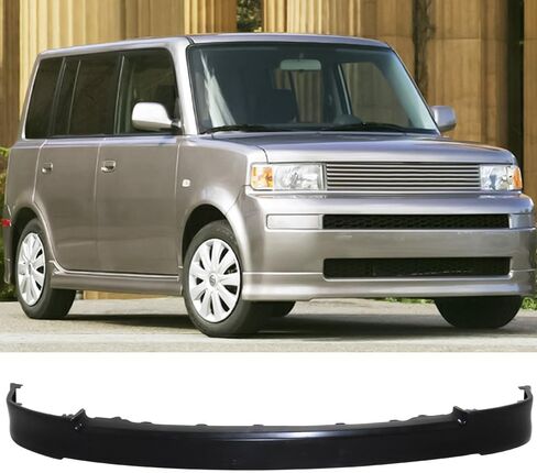 ممتص الصدمات الأمامي للشفاه متوافق مع 2003-2007 Scion XB، H Style أسود من البولي يوريثان ممتص الصدمات الأمامي للشفاه بوديكيت موزع ناشر هواء سد الذقن من IKON MOTORSPORTS، 2004 2005 2006 in Saudi Arabia