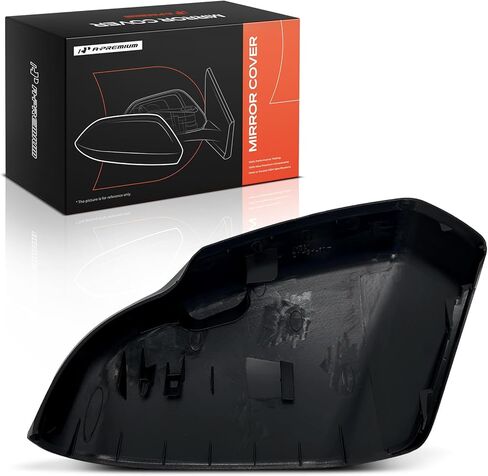 A-Premium Passenger Side Rearview Mirror Cover Cap - Compatible with Honda CR-V CRV, HR-V HRV, 2023 2024 2025 - Smooth Black, with Turn Signal Hole in Saudi Arabia