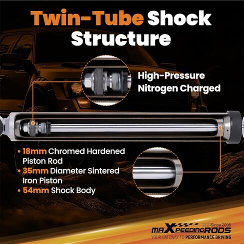 maXpeedingrods 2.5" Lift Kit for 1997-2006 Jeep Wrangler TJ, LJ 4WD with 6Cyl w/ G1 Version Shocks in Saudi Arabia