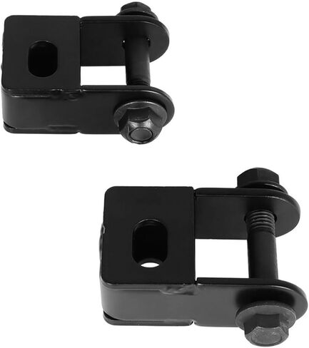 2PCS 2-4 in Lift Kit Front Shock Extender Kit Suspension Bracket Extension Replacement for Ram 2500 4WD 2014+ in Saudi Arabia
