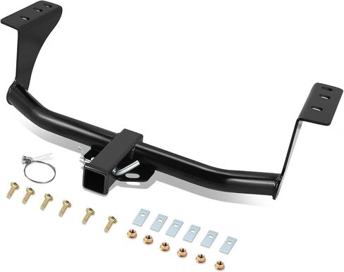 Auto Dynasty 2 Inches Rear Class 3 Tow Trailer Hitch Receiver and Pin Compatible with Chevy Equinox GMC Terrain 2018-2023, Black Powdercoated in Saudi Arabia