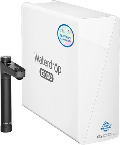 فلتر مياه Waterdrop WD-N1-CF، بديل لنظام التناضح العكسي N1، عمر 6 أشهر in Kuwait
