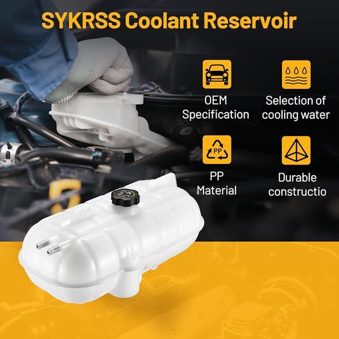 Engine Coolant Expansion Reservoir Overflow Tank 603-5201 Compatible with 2001-2007 Freightliner Century Class Coronado Columbia 2010-2015 Freightliner Coronado Replace S-20397 0523045000 in Saudi Arabia
