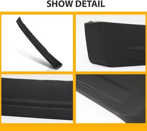 Suitable for Front Lower Bumper Valance for 2017-2019 Ford F250 F350 F450 F550 Super Duty Pickup - 4WD Replacement for FO1095271, HC3Z17626AE - Durable PP Plastic Bumper Lip Air Dam Deflector in Saudi Arabia