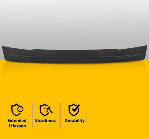 Suitable for Front Lower Bumper Valance for 2017-2019 Ford F250 F350 F450 F550 Super Duty Pickup - 4WD Replacement for FO1095271, HC3Z17626AE - Durable PP Plastic Bumper Lip Air Dam Deflector in Saudi Arabia