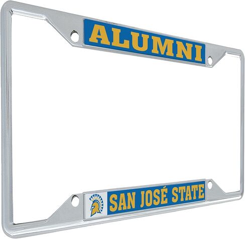 Desert Cactus San Jose State University SJSU Spartans Car Accessories Metal License Plate Frame and Tag Holder for Front or Rear of Car (Alumni) in Saudi Arabia