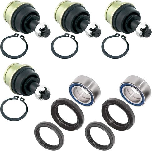 Caltric Front Knuckle Ball Joint Bearing Seal Compatible with Honda Trx300Fw Fourtrax 300 4X4 1988-2000 in Saudi Arabia