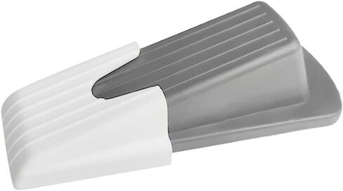 Premium Gray Door-Stops – No-Hole Required, Slip-Resistant Design, Easily Mounts on Doors for Ultimate Security in Saudi Arabia